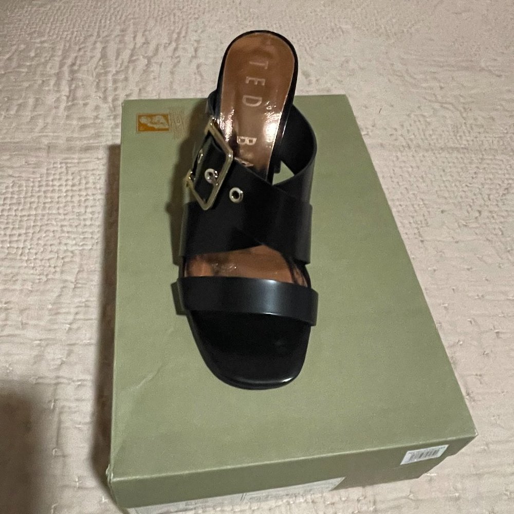 Ted Baker London Block Heel Slide Sandal